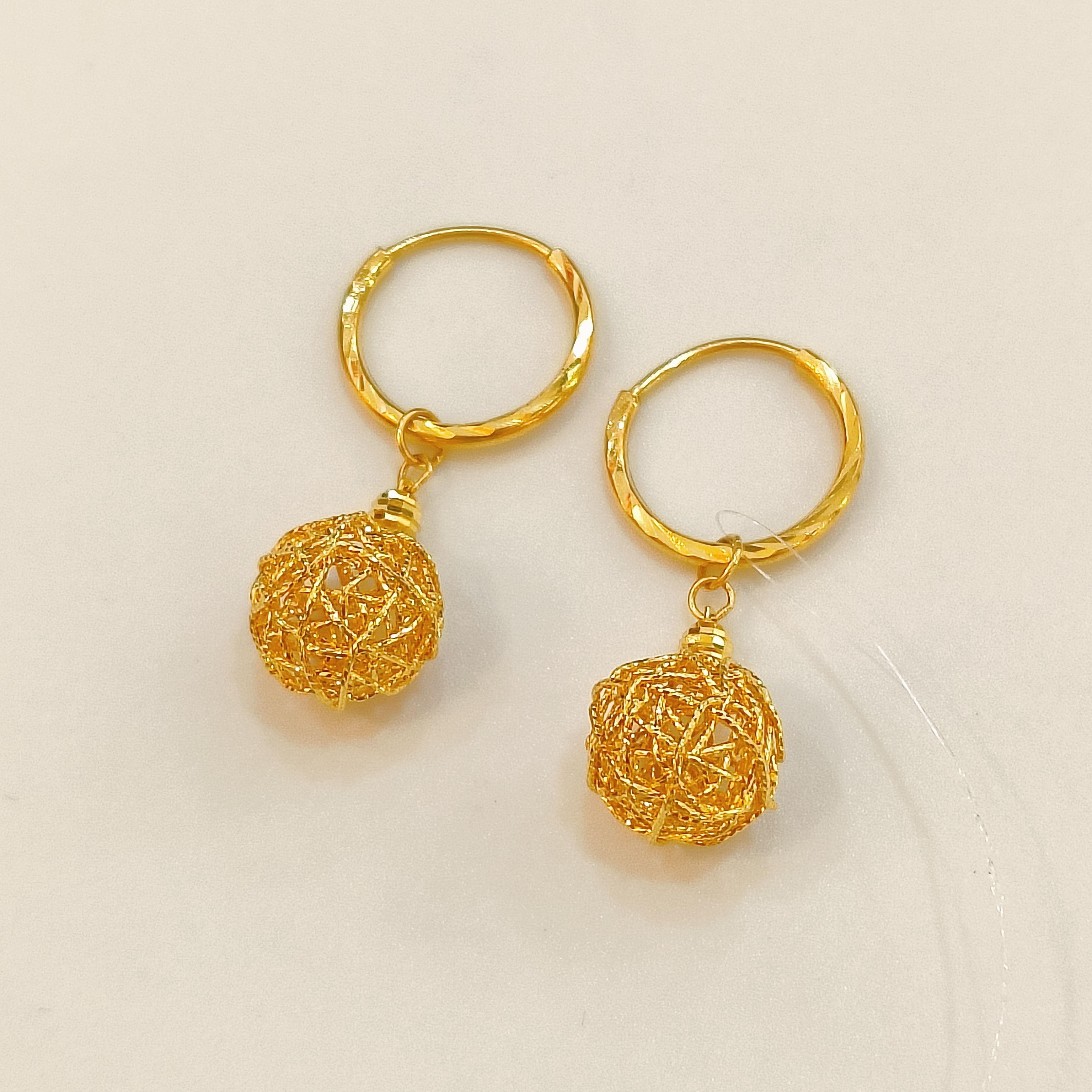 足金999时尚耳饰4.01g