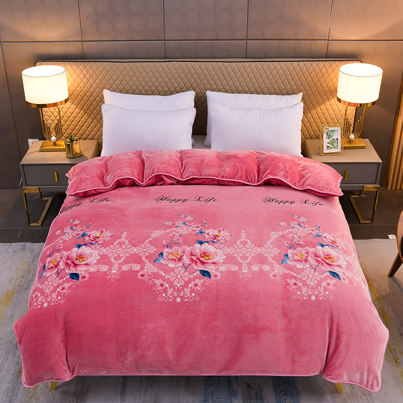 冬季加厚牛奶绒被套单件双面珊瑚法兰绒单人1.5m被罩1.8米200*230