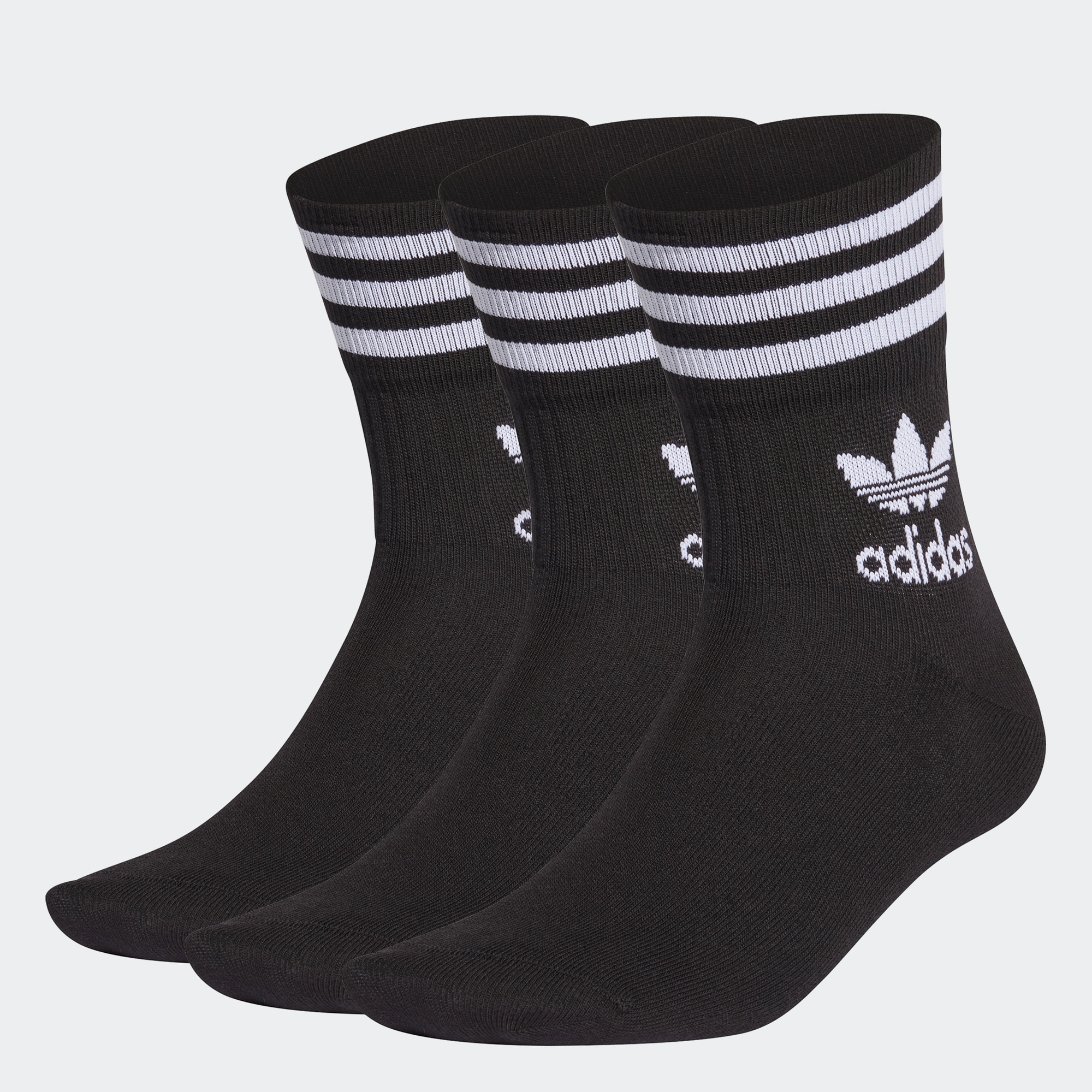 Adidas 男女通用三叶草时尚休闲舒适运动透气运动短筒袜 GD3576