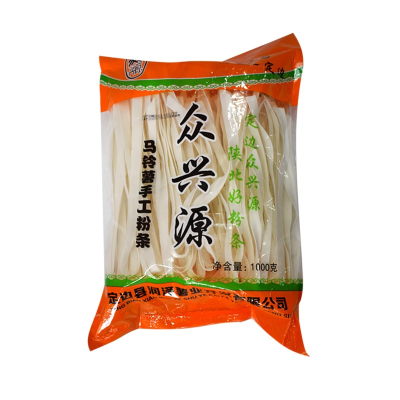 众兴源优质马铃薯普通土豆粉条2斤装干粉条