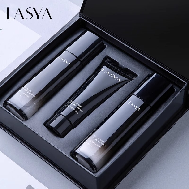 法国兰箢正品男士锁水控油补水保湿清爽滋润收缩毛孔高档水乳套盒