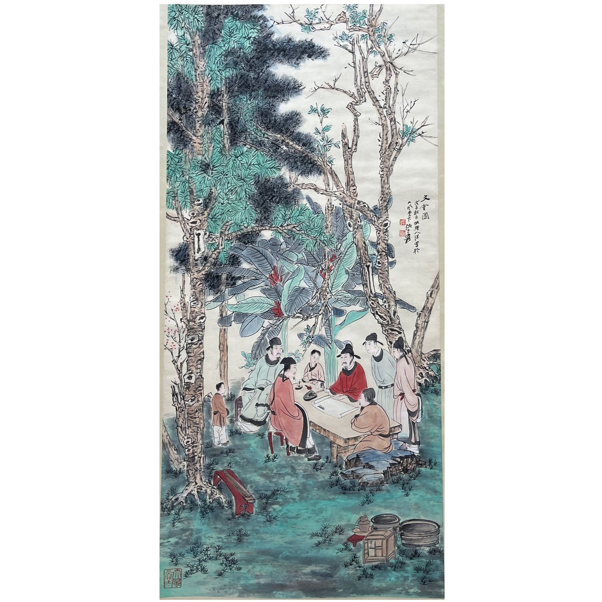 专场五十七 lot42张大千《人物带画集》W2-2918古董艺术拍卖品