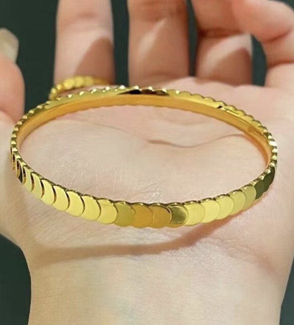 铜合金手镯 高品质鱼鳞手镯