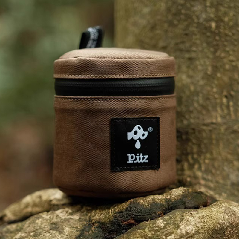 Pitz户外钛杯收纳包雪峰钛杯450ML收纳整理包露营收纳杯子保护套