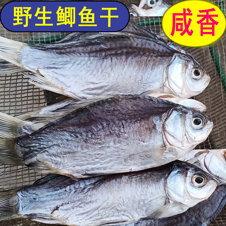 腌制鲫鱼干寿县小干鱼咸鱼小河鱼咸鲫鱼干鱼干肉