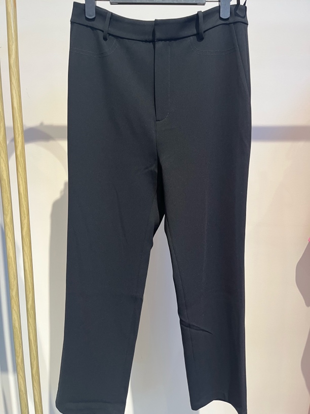 欧点OU女士1102410061纯色西装裤休闲时尚