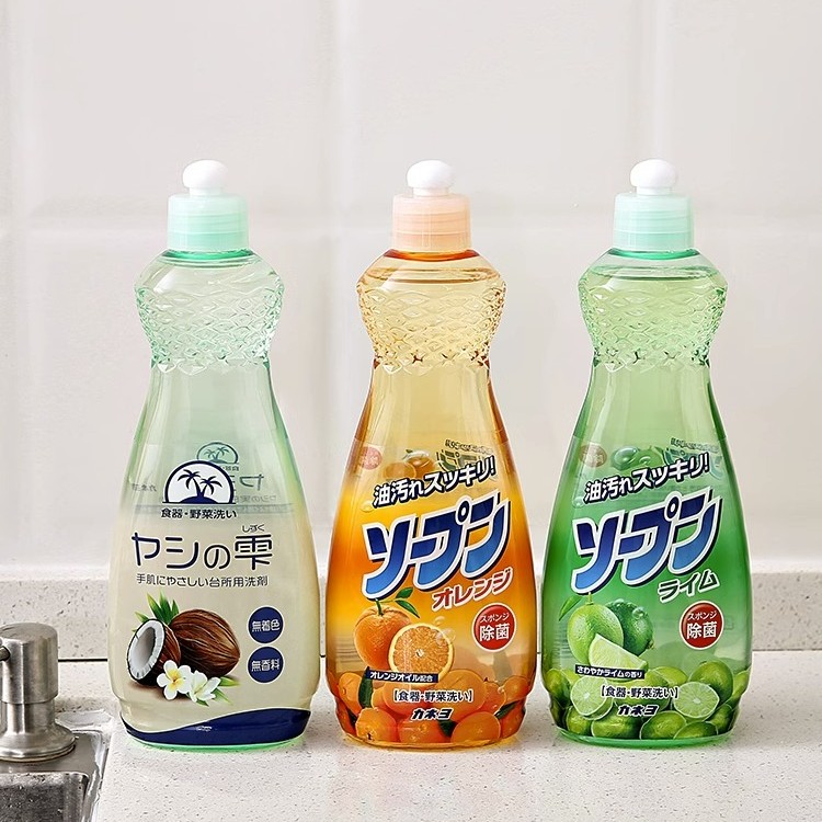 去油洗洁精柠檬柚子青柠椰子油瓶装家用护手果蔬餐具家用洗涤剂