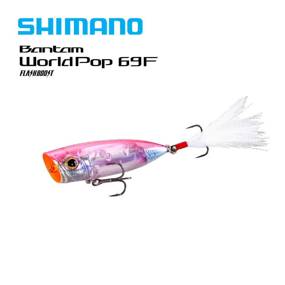 SHIMANO禧玛诺 日本狂鳞ZR-P69U波爬闪鳞水面系翘嘴海鲈路亚假饵