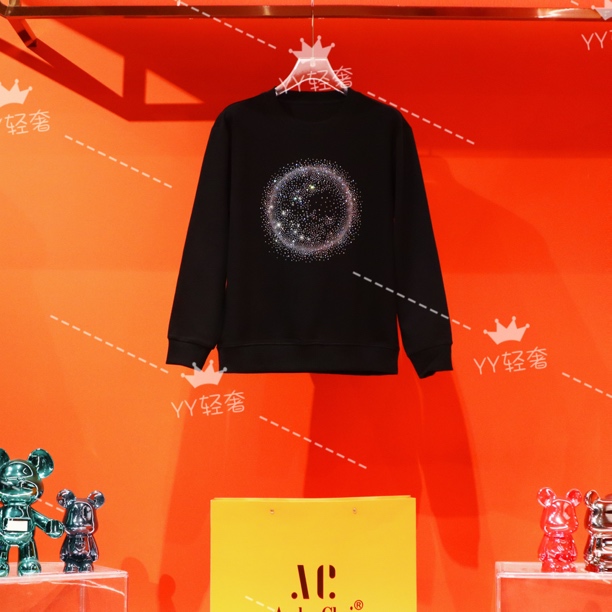 2024年高奢新品【星钻太阳】重磅软棉质感休闲卫衣设计师时尚款