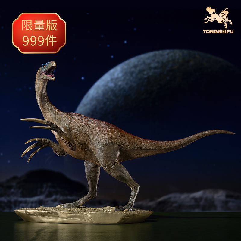 铜师傅 《侏罗纪世界3》之镰刀龙 工艺品客厅装饰品个性摆件