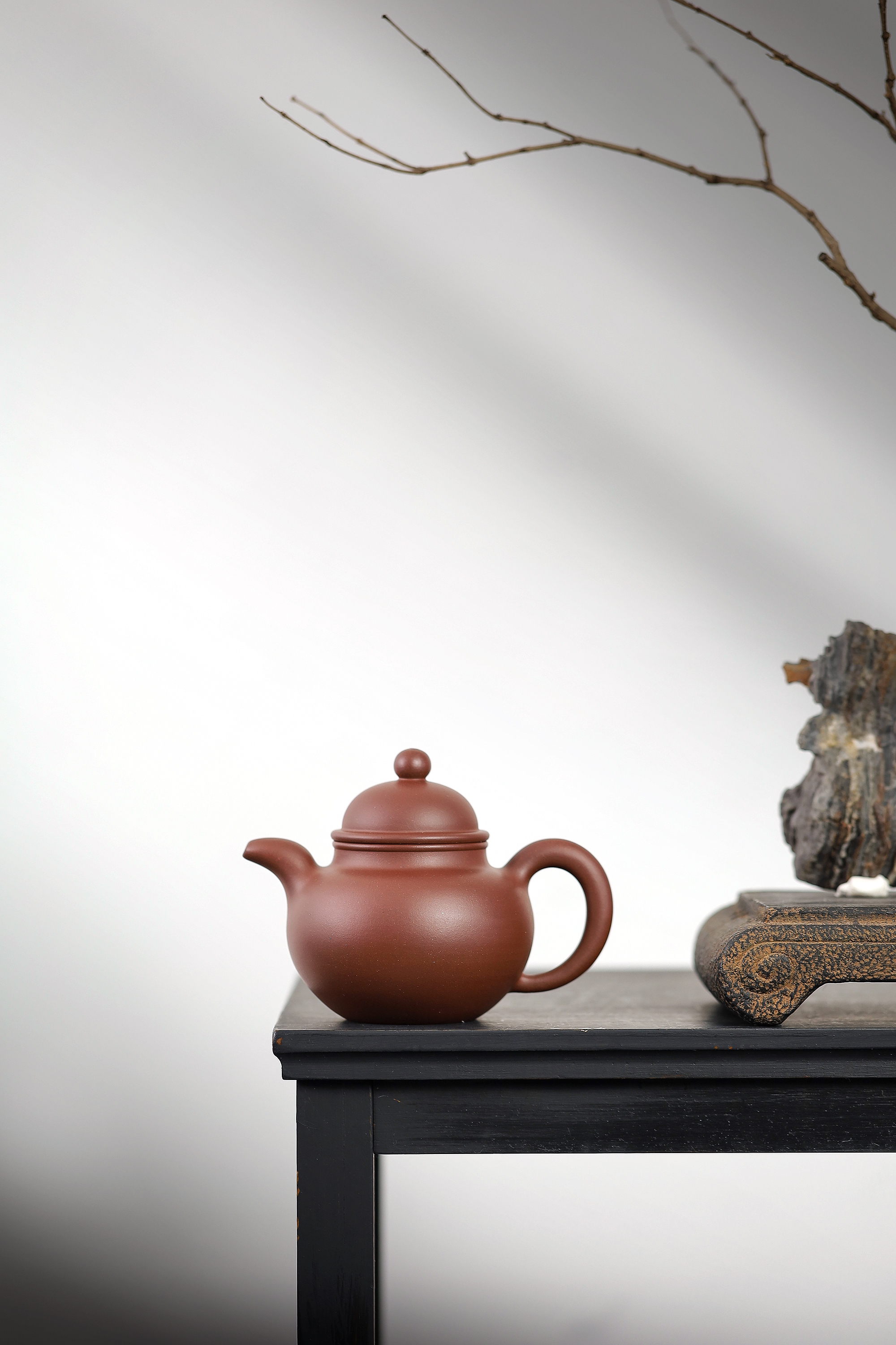 半手工紫泥掇子紫砂壶280CC 国工蒋瑜