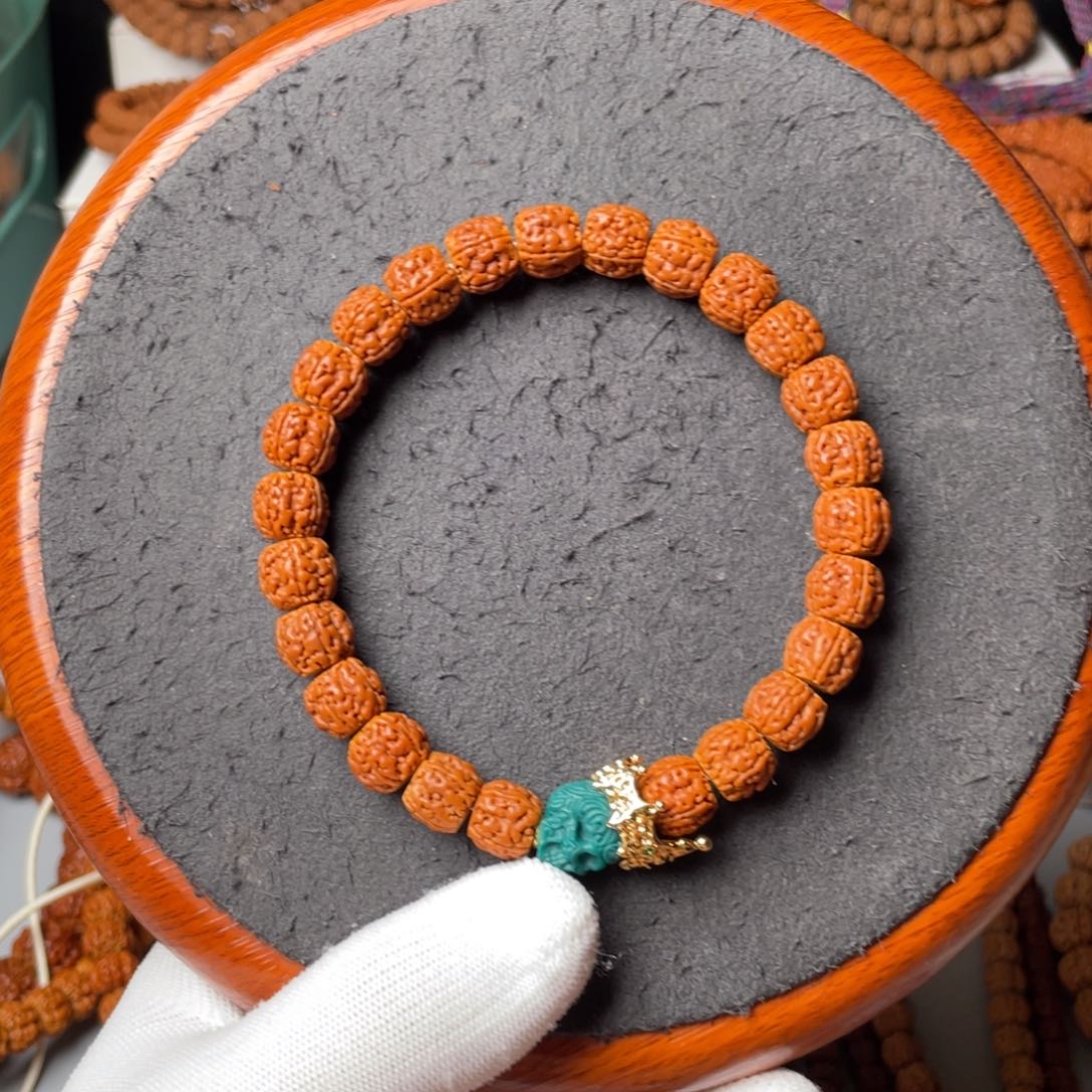 金刚菩提手串五瓣龙切一代盘龙