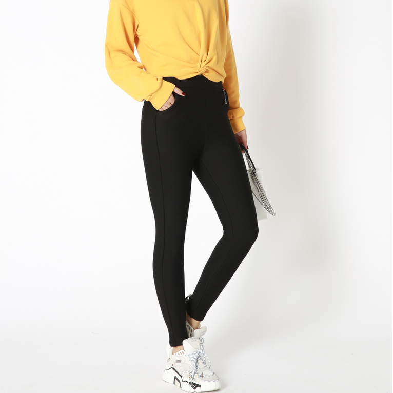 客罗心高端超柔小黑裤Z40056