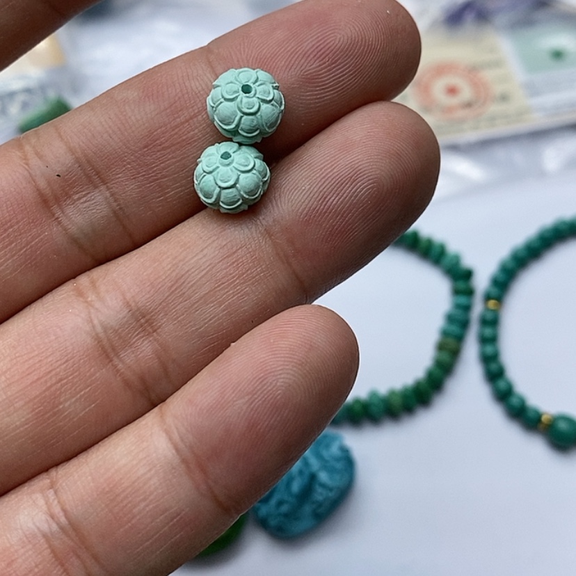 【闪购商品】绿松石珠宝奇石合金