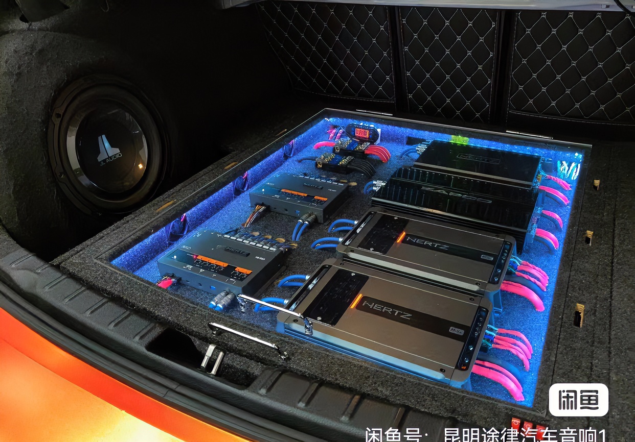 汽车音响尾箱木质车内定制后备箱车用车载工艺套餐三