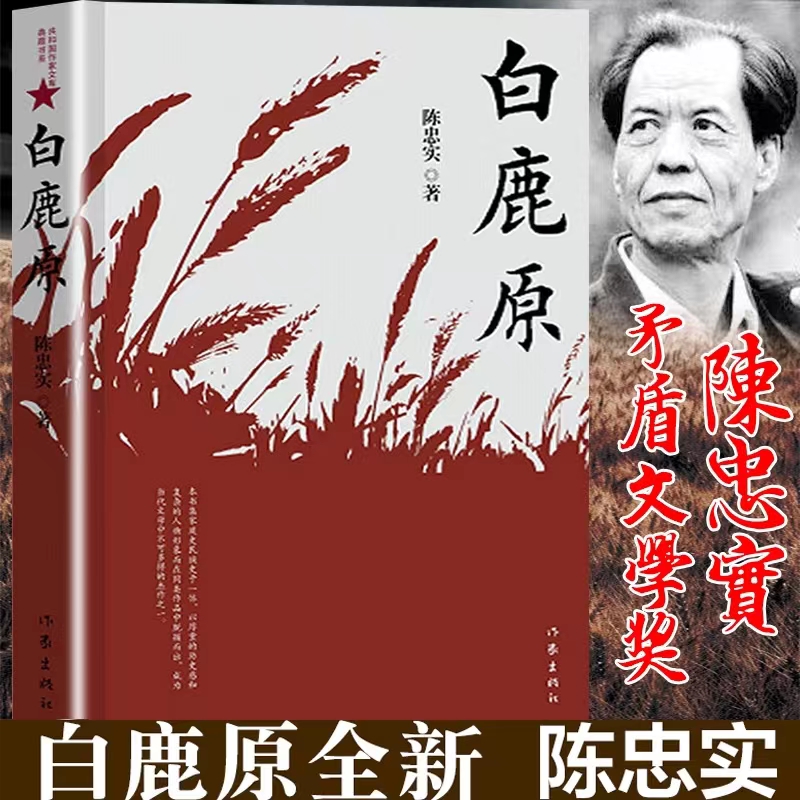 白鹿原 完整版电视剧原著书籍推荐经典好书课外阅读图书中国文学