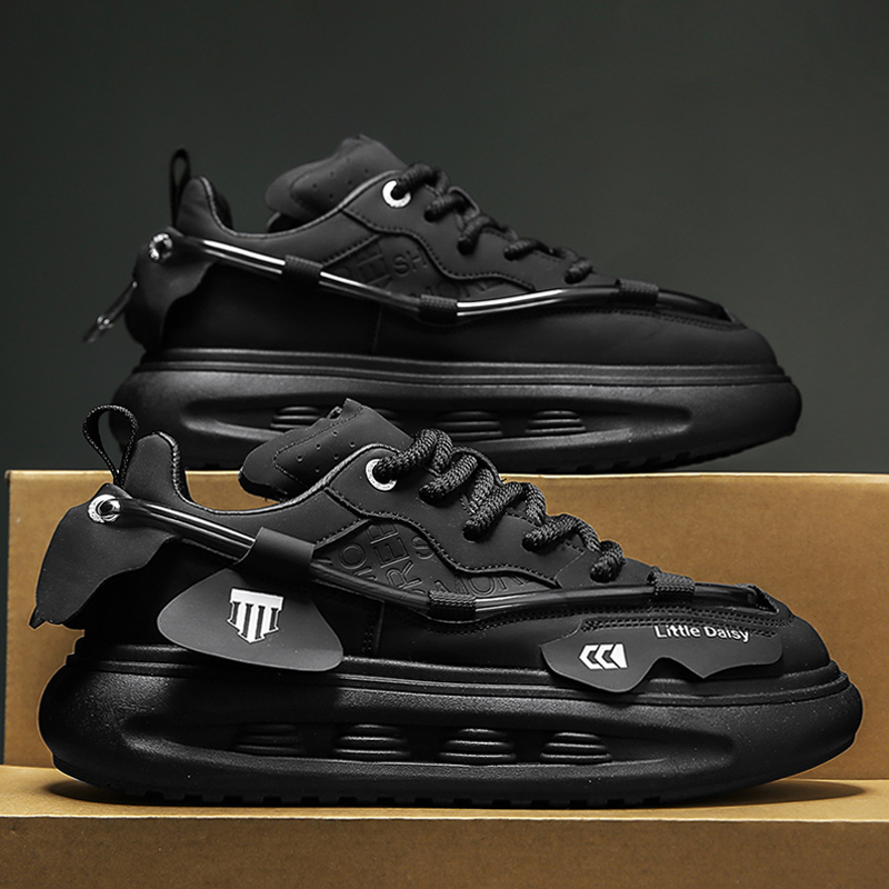 旺贝回力男鞋2023新款冬季潮流百搭男士小众原创休闲厚底防滑运动