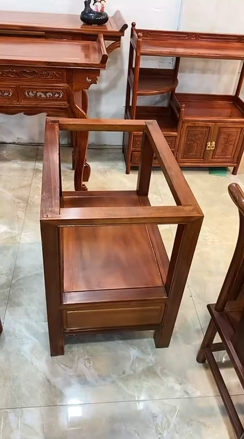 【闪购商品】花梨木类成套家具大板底座