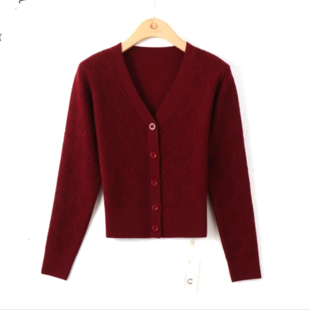 2024秋季新款女士上衣休闲时尚潮流外搭针织上衣女