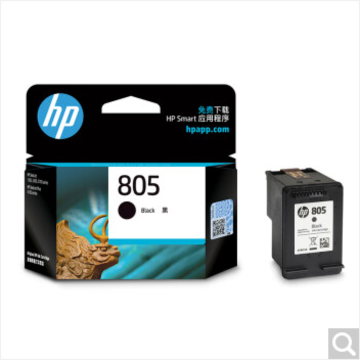 HP/惠普805原装绿色环保黑色墨盒