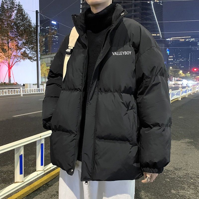 波司豋羽绒服男潮牌港风冬季韩版加厚潮流情侣面包服情侣立领宽松