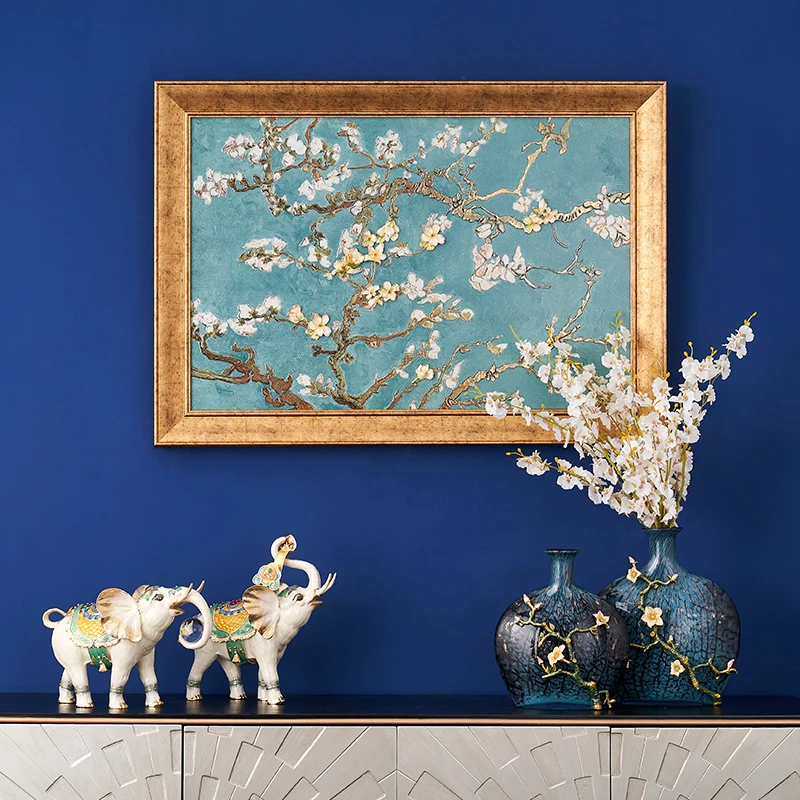 创意画（喜悦）A款珐琅彩工艺客厅卧室装饰挂画装饰摆件S-80307J