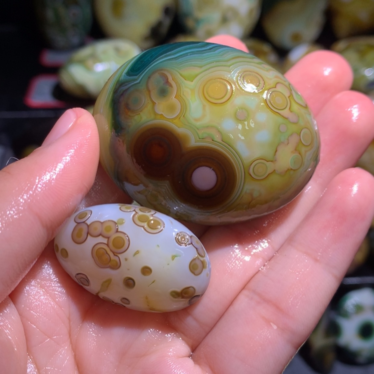 【闪购商品】玛瑙/玉髓珠宝奇石未镶嵌h****空