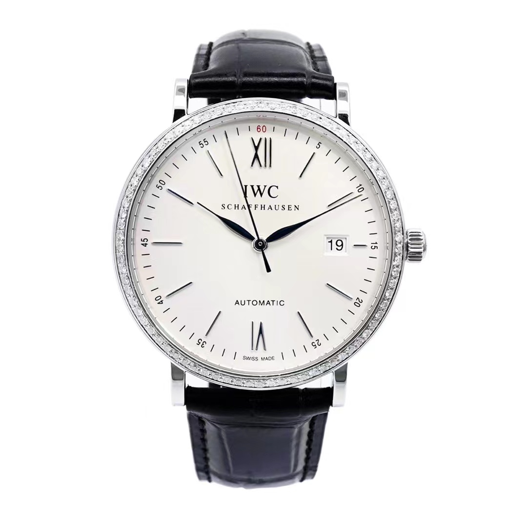 99新 IWC/万国 万国柏涛菲诺系列男表/表径40mm/后钻