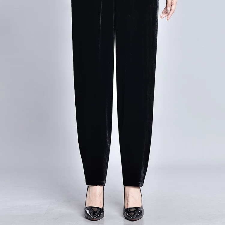 新款韩版钻石绒女裤