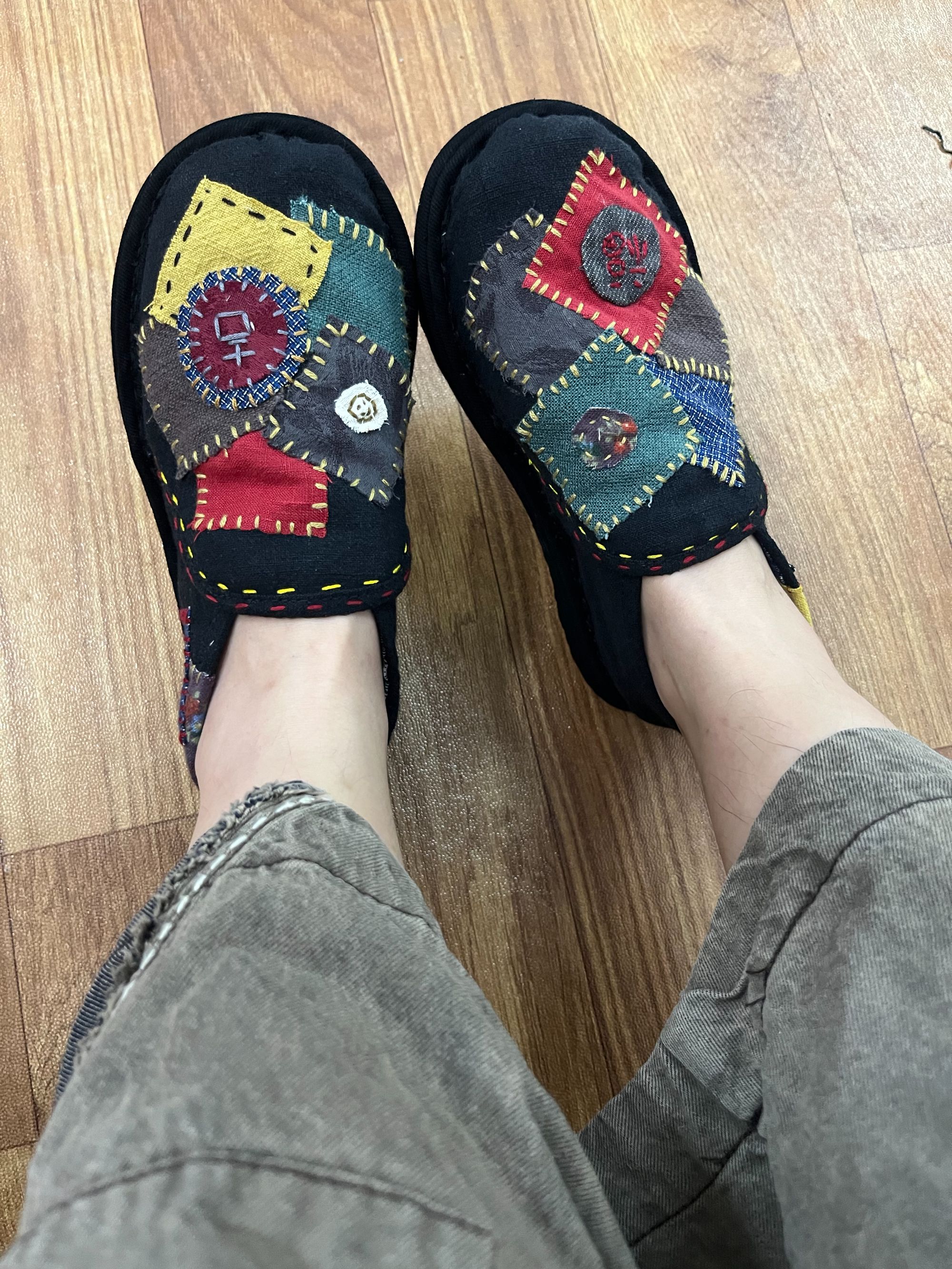 纯手工千层底百家布亚麻透气吸汗轻质布鞋复古民族风软底时尚