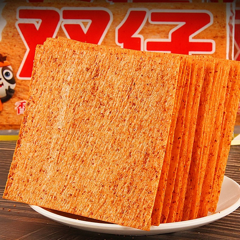 双仔辣片零食很忙怀旧休闲湖南特产网红香辣辣条经典8090双仔辣条