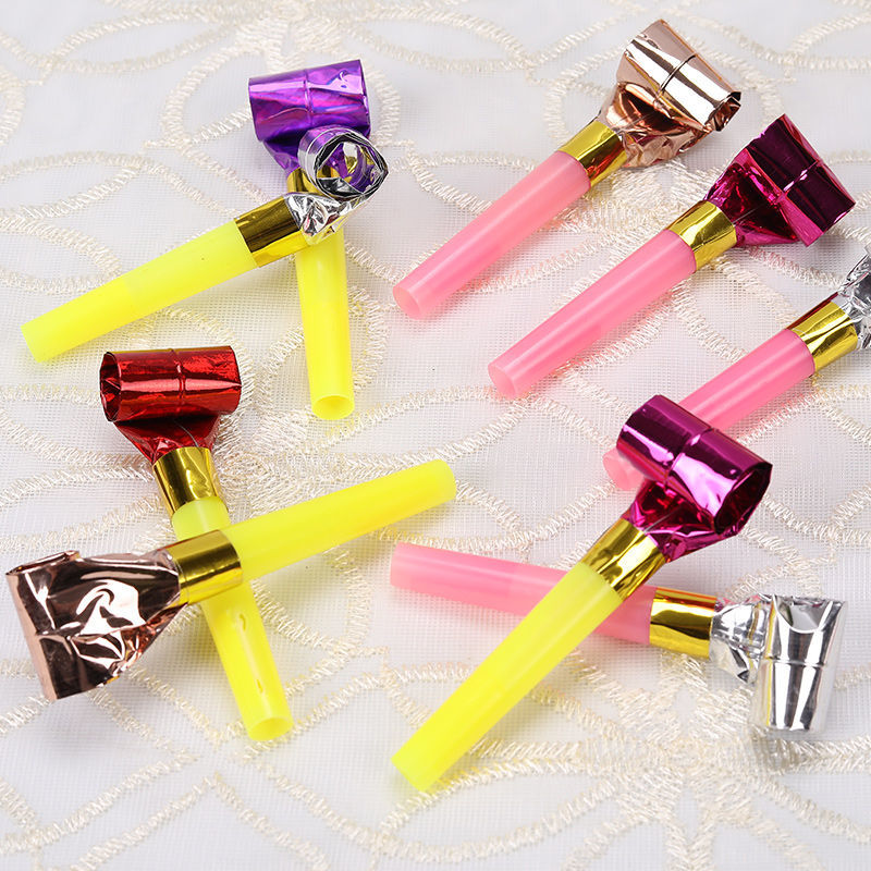 儿童生日吹吹卷吹龙口哨吹卷派对搞怪哨子创意地摊小玩具毕业奖品