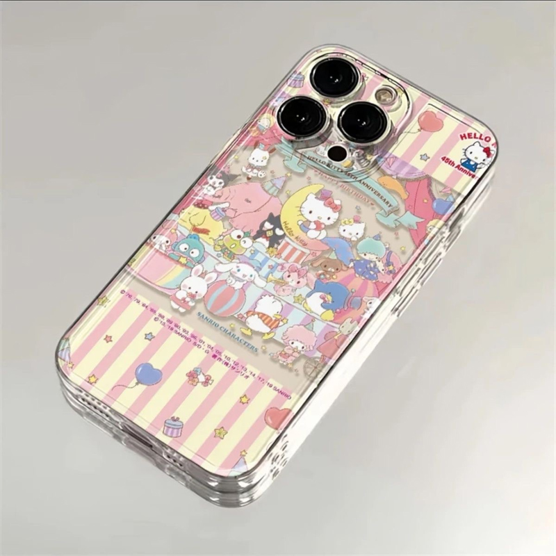 凯蒂猫三丽鸥苹果13手机壳iphone15promax壳11创意8plus/7/xs/xr