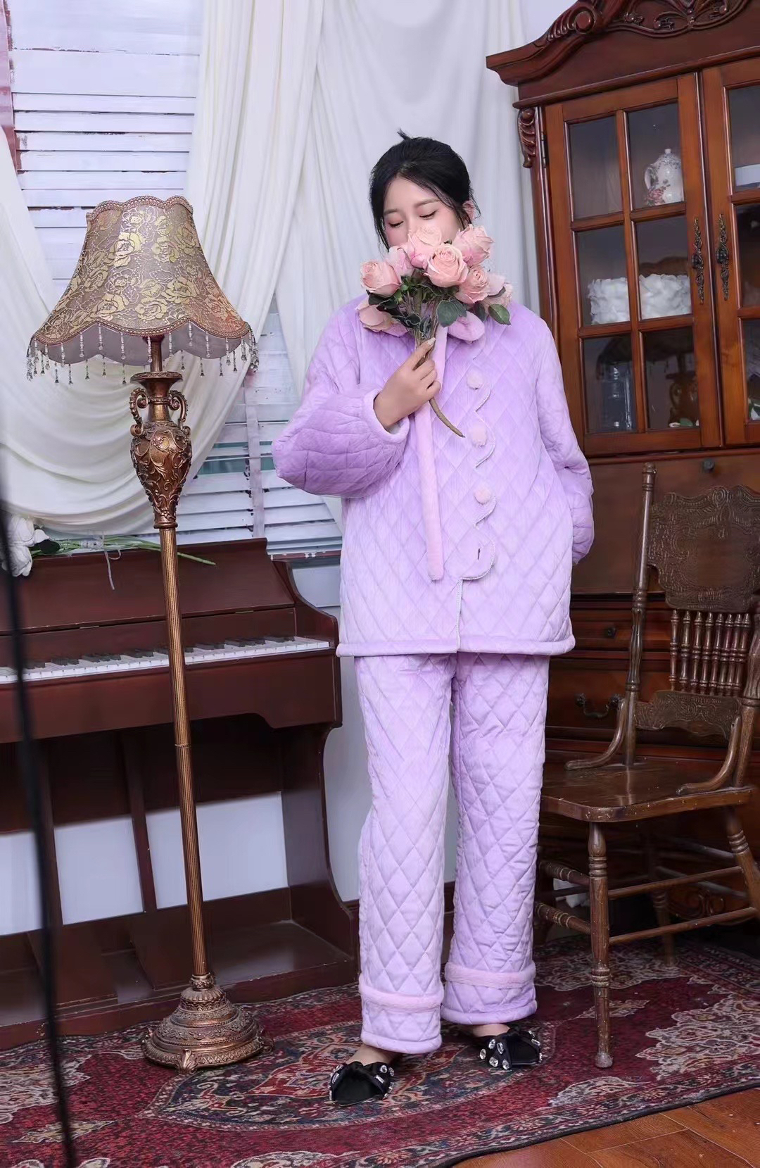 Mu 原木 公主的梦 原创可外穿家居服 时尚 气质