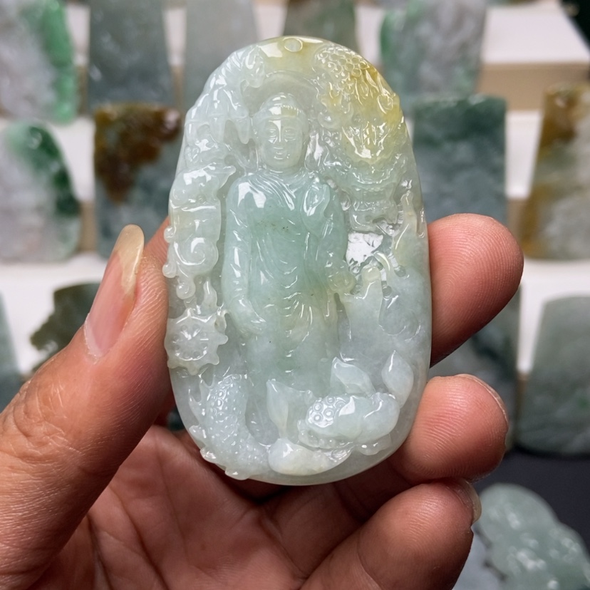 【闪购商品】翡翠颈饰未镶嵌无*