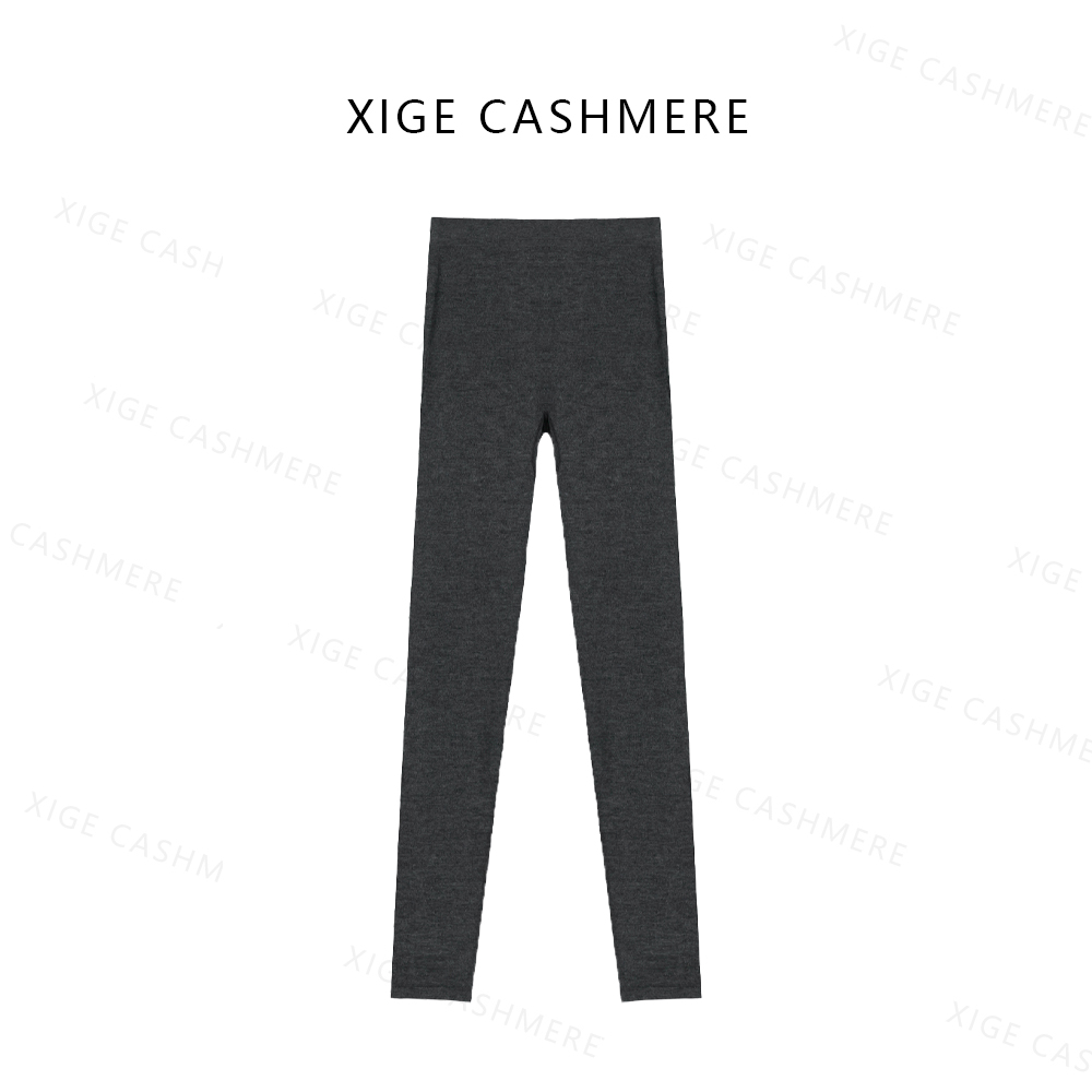 【80支】喜歌羊绒 100山羊绒80支加厚无缝打底裤 7702