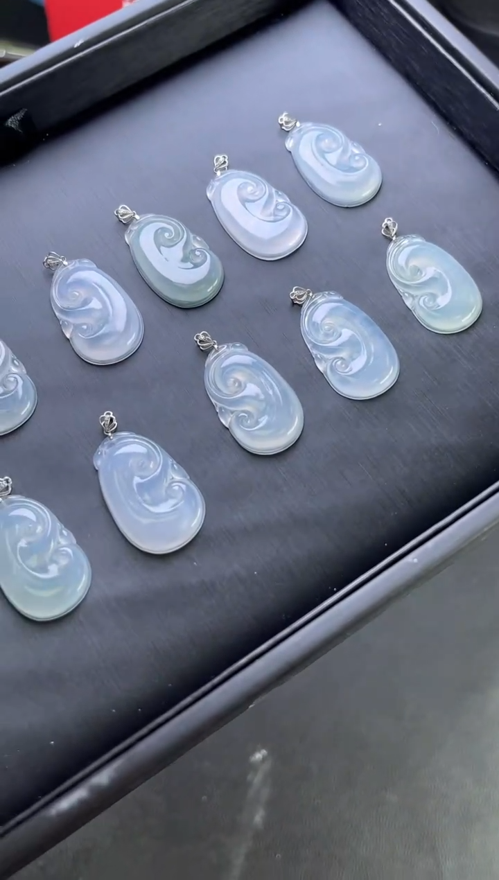 【闪购商品】翡翠如意未镶嵌翡翠/多样性发+XS006