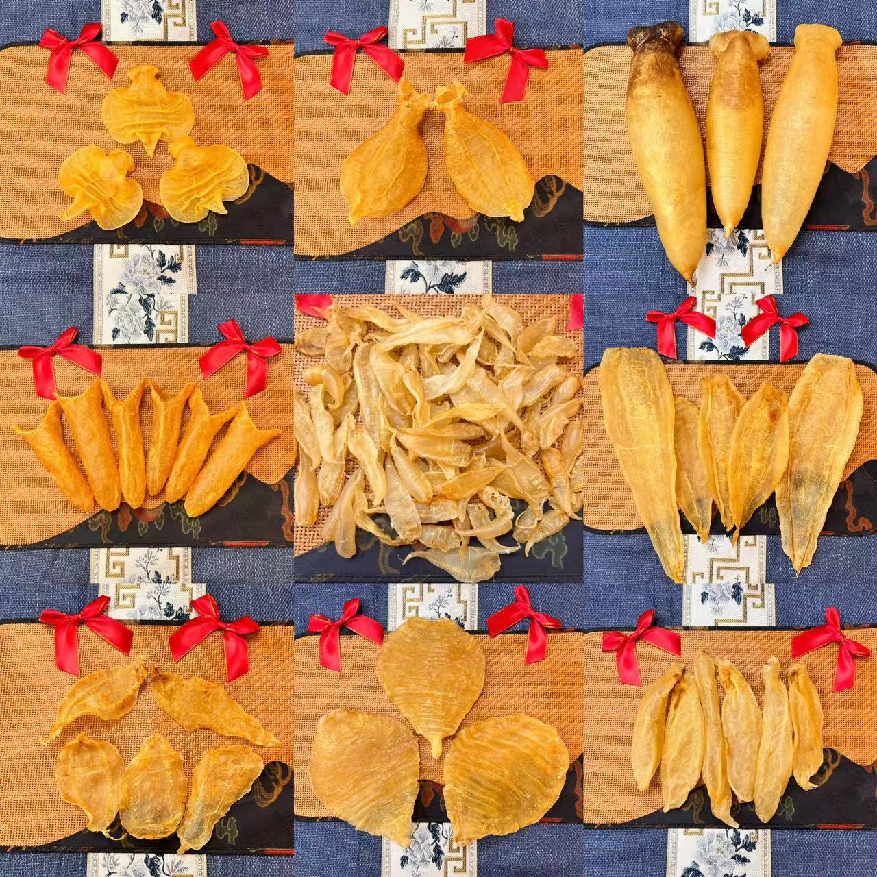 老胶汇精选鱼胶集合系列花胶公胶母胶鱼胶海味干货（直播称重）