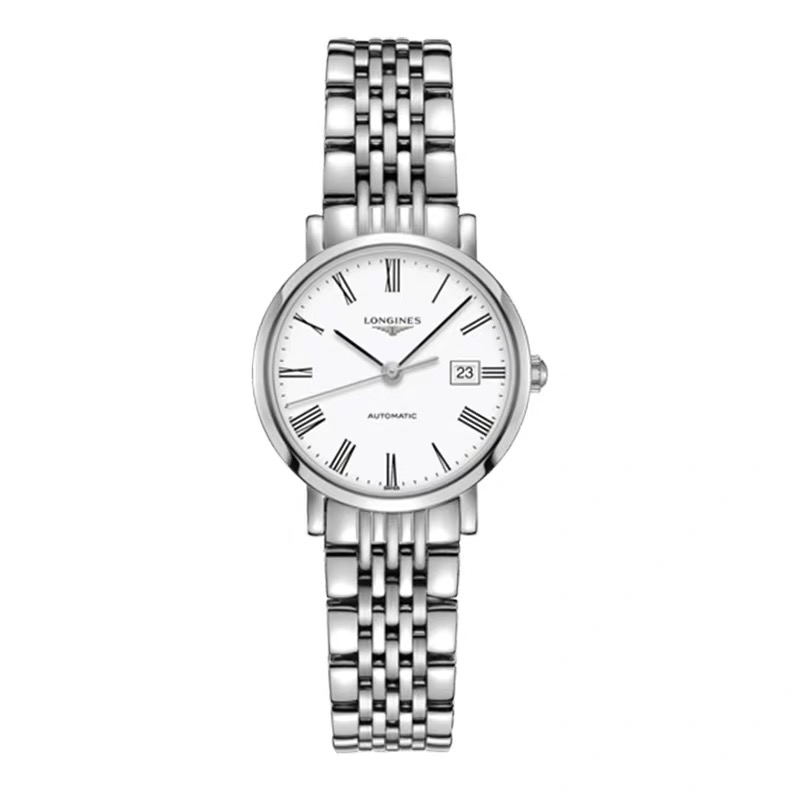 99新 Longines/浪琴 L4.310.4.11.6/博雅经典罗马刻度女表