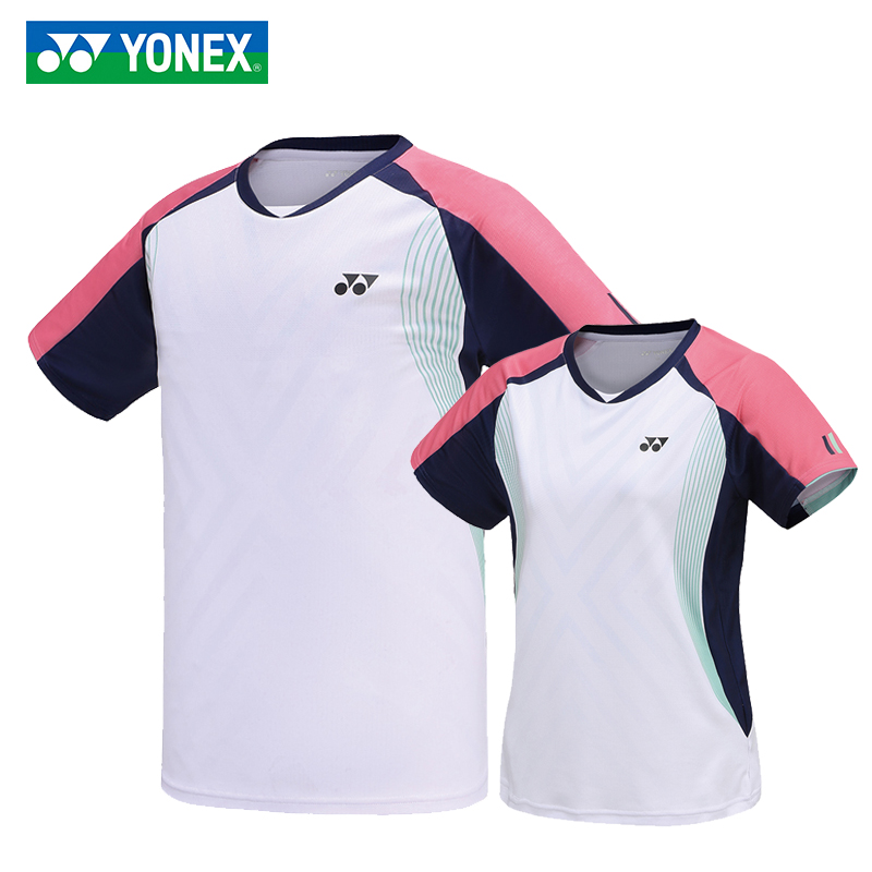 YONEX尤尼克斯羽毛球服110053/210053男女速干吸汗T恤情侣短袖