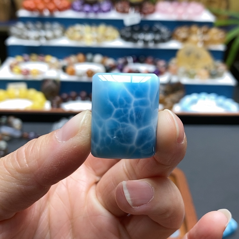 【闪购商品】针钠钙石（海纹石）吊坠(不含链)未镶嵌亦*