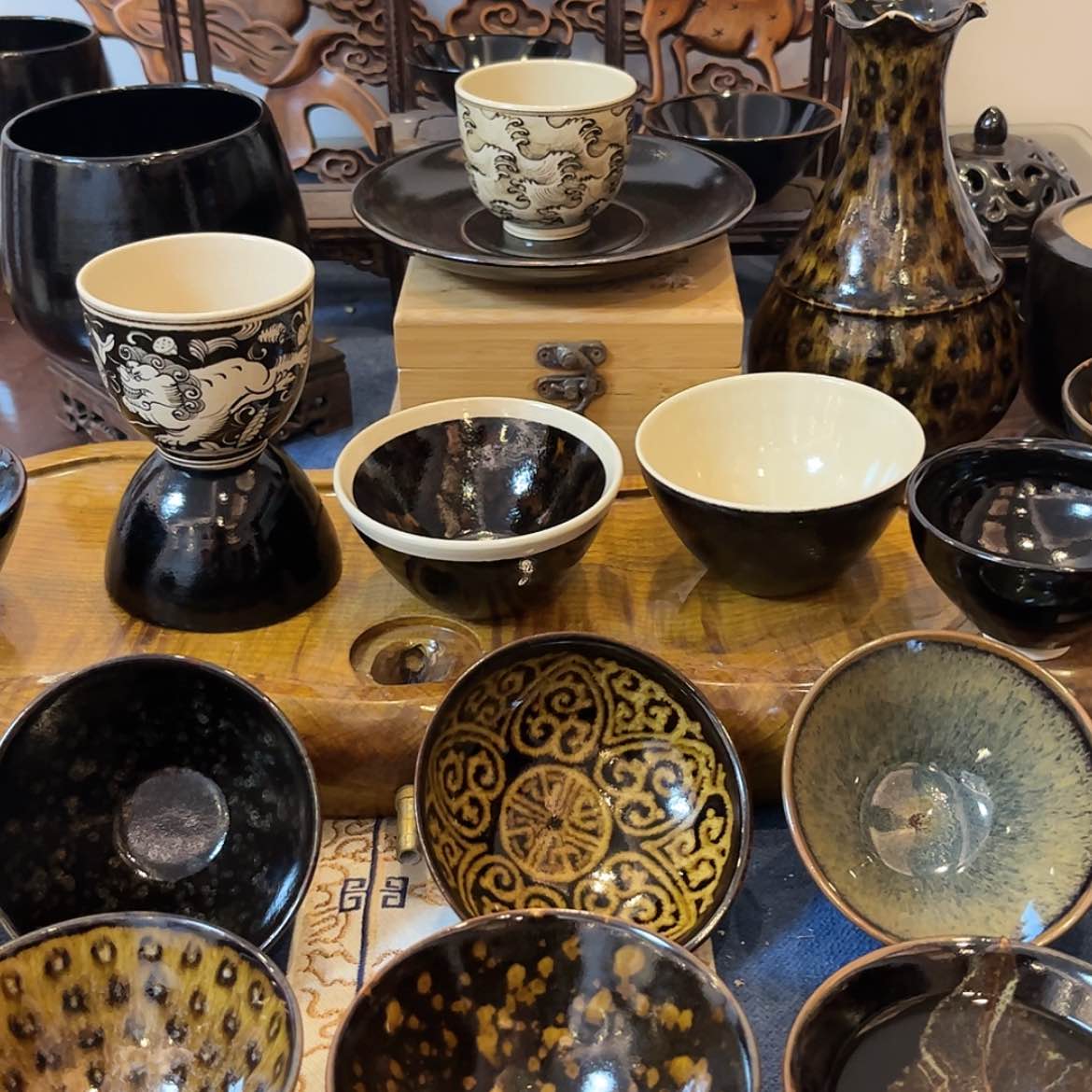 【闪购商品】陶茶盏小*