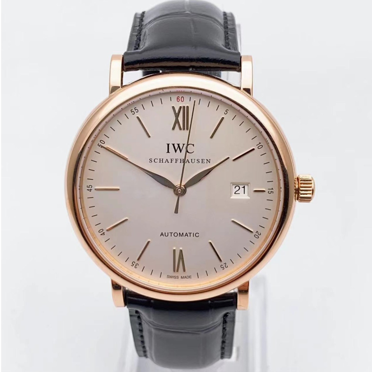 95新 IWC/万国 戏说名表/柏涛菲诺/全自动机械/男表/