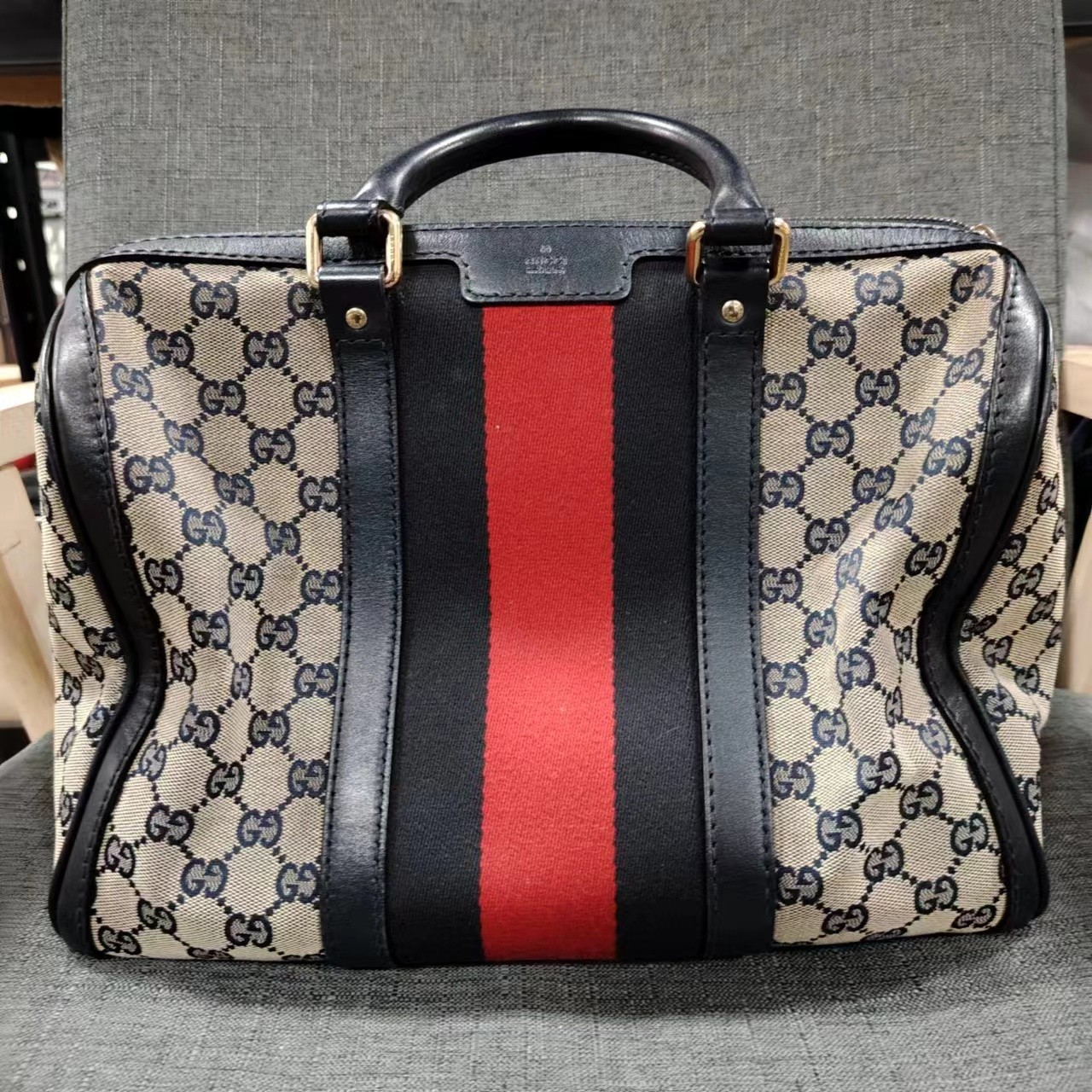 95新 GUCCI/古驰 乱乱子中古/女士/手提包/39723