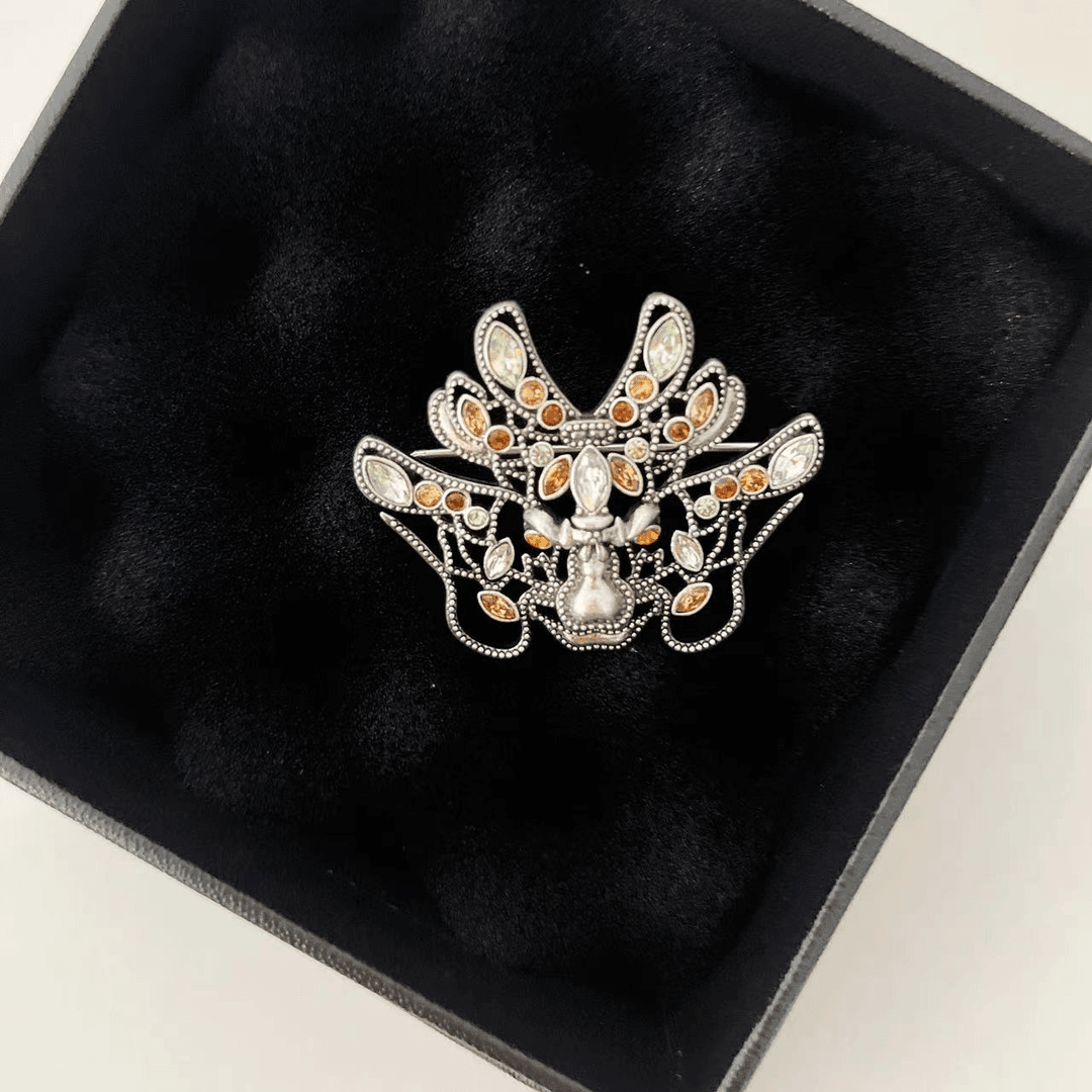 GIRDEAR/哥弟 铜锆石项链 新品铜合成锆石项链190008-9Y03541