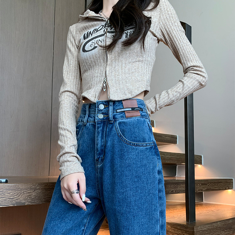 （1001-1200）加绒牛仔裤女默认瑕疵款休闲显瘦百搭运动