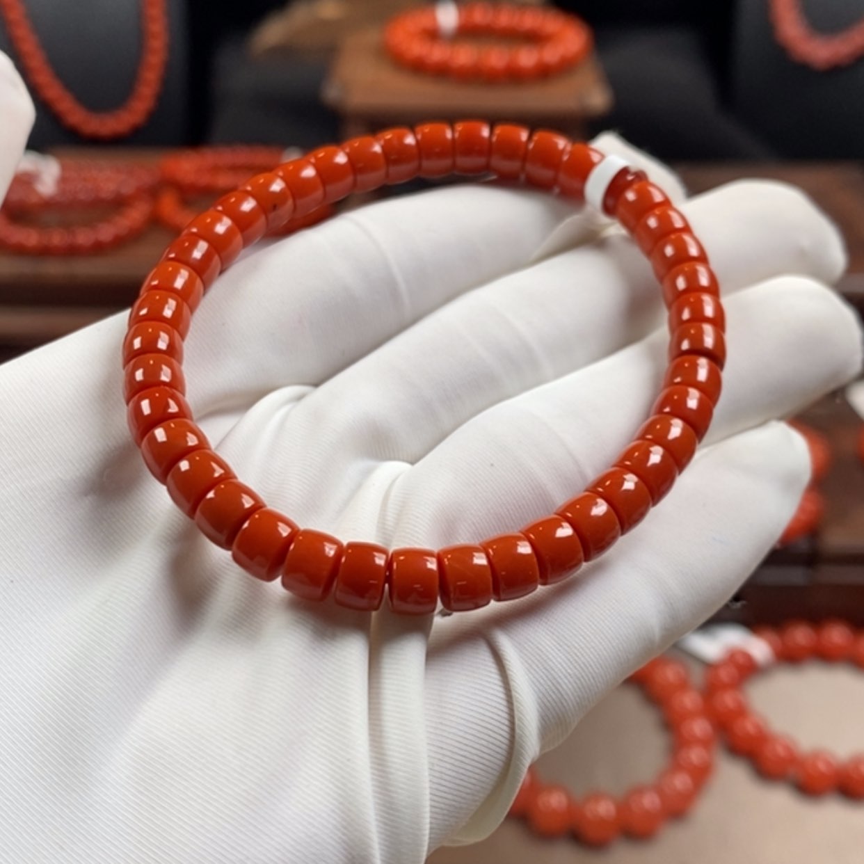【闪购商品】南红玛瑙手串未镶嵌吉***C