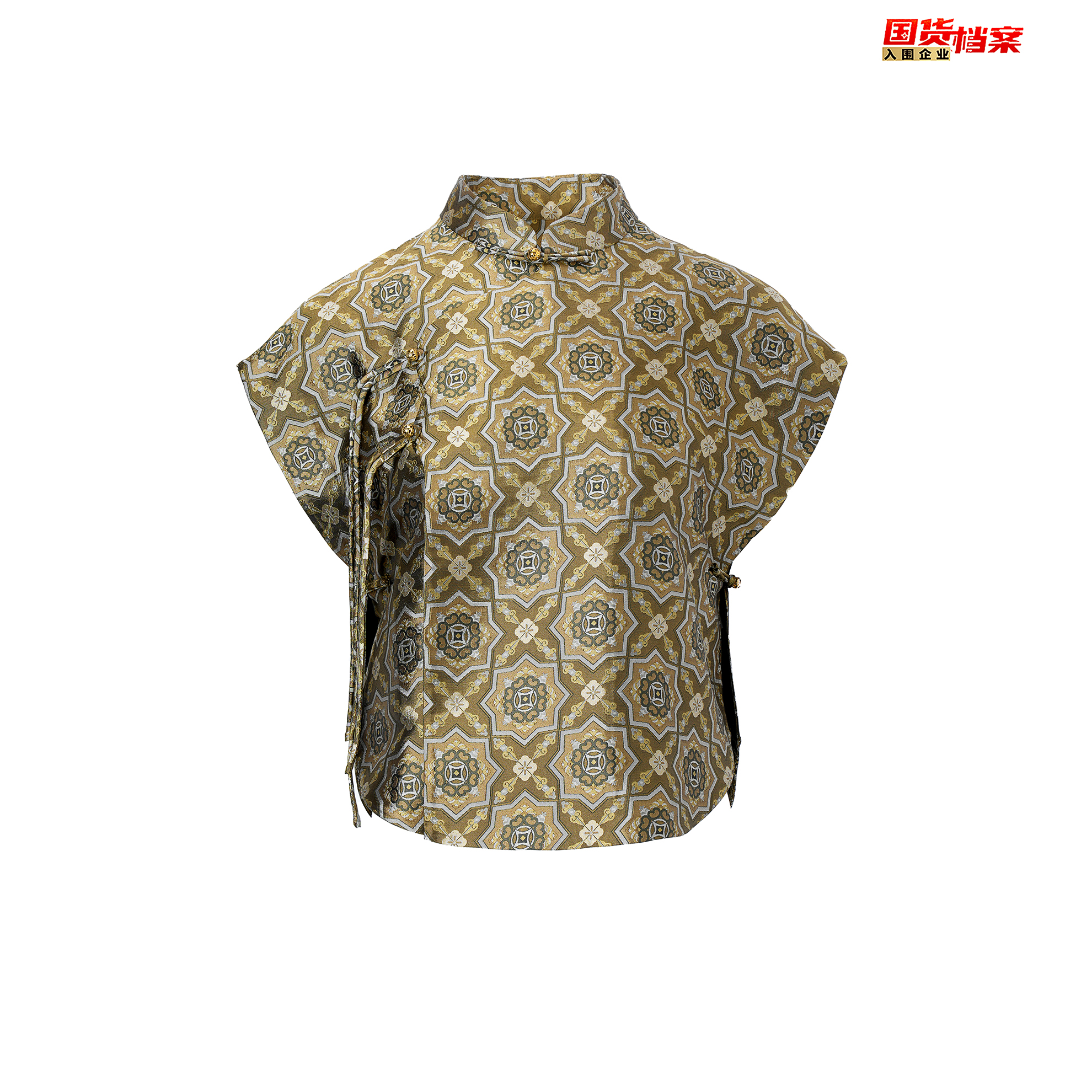 【万象有衣】手工宋锦—设计师款上衣—6928