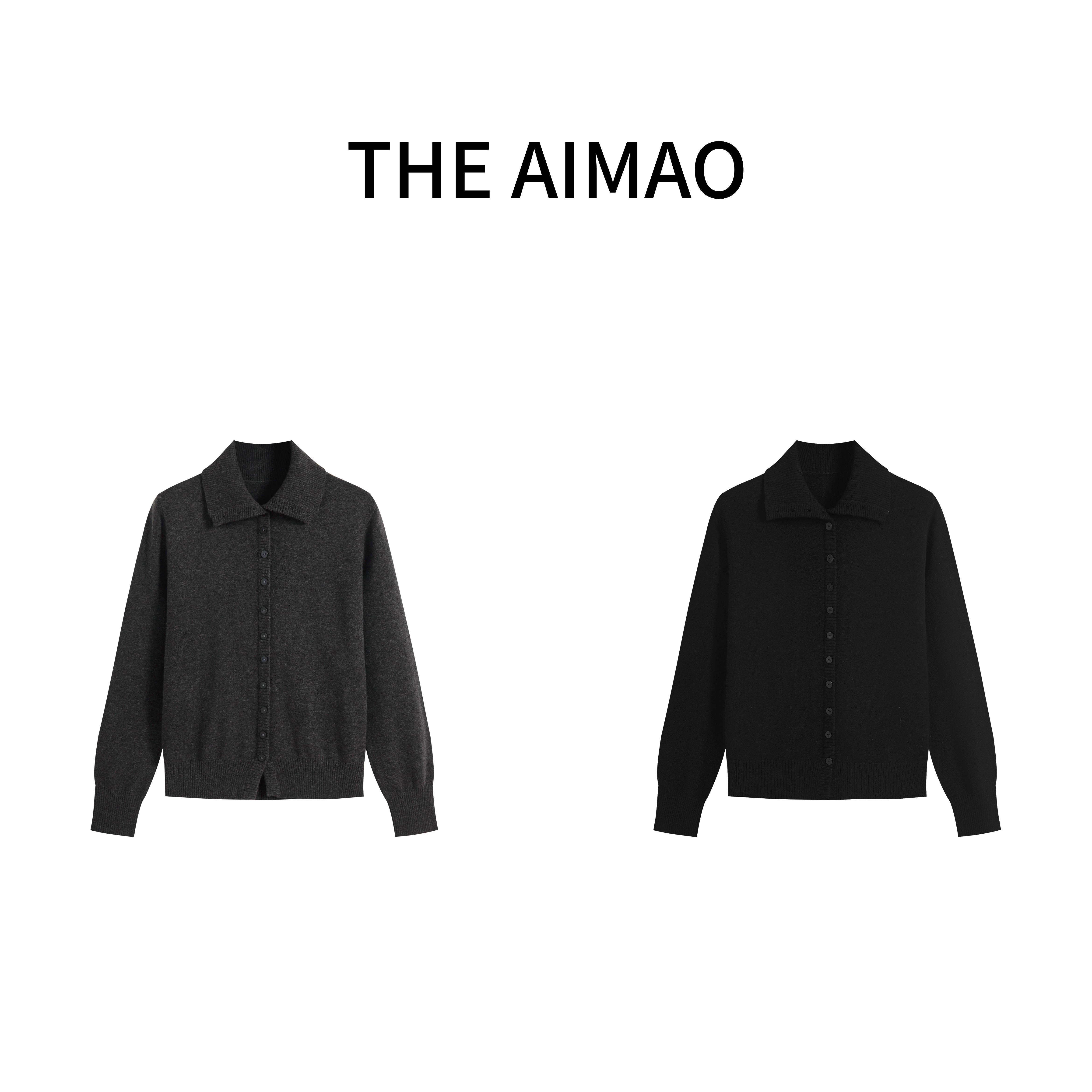 【THE AIMAO】“自然立体美学”26支进口纱100%绵羊毛XYX81324 