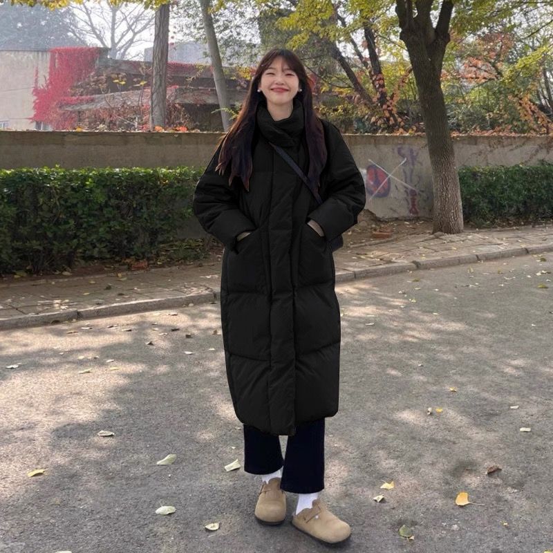 爆款羽绒服女冬季外套羽绒衣羽绒袄新款长款面包服同